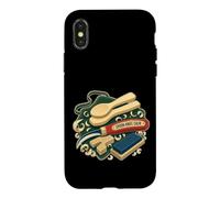 Custodia per iPhone X/XS SPOON KNIFE CALM Intaglio Cucchiaio Utensili Manuali