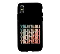 Custodia per iPhone X/XS Sport di squadra di pallavolo