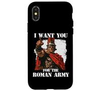 Custodia per iPhone X/XS SPQR Guerriero Legionario Roma Centurione - Cesare