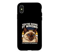 Custodia per iPhone X/XS Stai sbagliando Ho preparato una valutazione completa