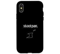 Custodia per iPhone X/XS Steel Pan Trinidad e Tobago Trini Pride Flag DNA