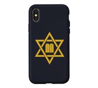 Custodia per iPhone X/XS Stella di David Dieci Comandamenti Israele Ebraico Magen Art