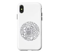 Custodia per iPhone X/XS STEM Professione Insegnante o Lavoro - Insegnanti