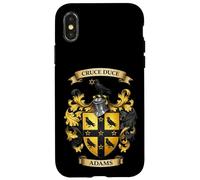 Custodia per iPhone X/XS Stemma dei cognomi di Adams