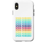 Custodia per iPhone X/XS Stile vintage patologo discorso