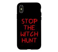 Custodia per iPhone X/XS Stop the Witch Hunt Salem 1692 Witch Trials Halloween Witchy