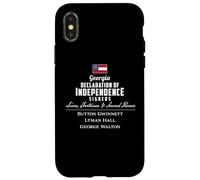 Custodia per iPhone X/XS Storia degli Stati Uniti della Georgia