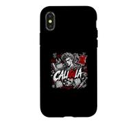 Custodia per iPhone X/XS Storia dell'imperatore romano Caligula Ave Me