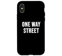 Custodia per iPhone X/XS Strada a senso unico