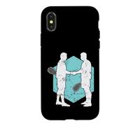 Custodia per iPhone X/XS Stretta di mano dopo Squash Gioco