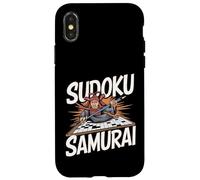 Custodia per iPhone X/XS Sudoku Samurai