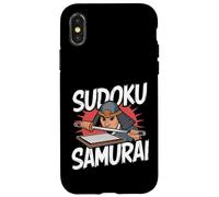 Custodia per iPhone X/XS Sudoku Samurai - Sudoku Gioco Puzzle