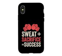 Custodia per iPhone X/XS Sudore e sacrificio rendono il successo Muay Thai