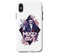 Custodia per iPhone X/XS Suicide Squad Harley Quinn & Joker Mad Love