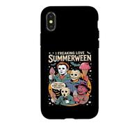 Custodia per iPhone X/XS Summerween Spooky Summer summerween party Halloween Summer