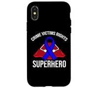 Custodia per iPhone X/XS Supereroe dei diritti delle vittime del crimine