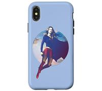 Custodia per iPhone X/XS Supergirl: TV Series Cloudy Circle