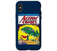 Custodia per iPhone X/XS Superman Action No. 1