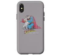 Custodia per iPhone X/XS Superman and His Dog