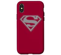 Custodia per iPhone X/XS Superman Crimson & Gray Shield