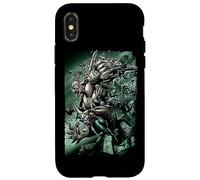 Custodia per iPhone X/XS Superman Doomsday Destruction