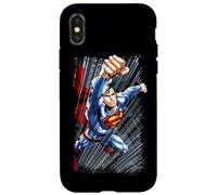 Custodia per iPhone X/XS Superman Faster Than