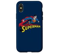 Custodia per iPhone X/XS Superman Flying Over