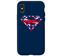 Custodia per iPhone X/XS Superman Great Britian Shield