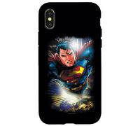 Custodia per iPhone X/XS Superman In the Sky Character