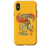 Custodia per iPhone X/XS Superman Man of Tomorrow