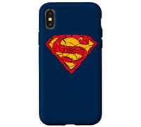 Custodia per iPhone X/XS Superman Shattered Shield Logo