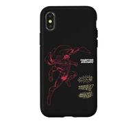 Custodia per iPhone X/XS Superman Super Hero DC Comics Steel Graphic Movie Estetica