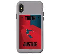 Custodia per iPhone X/XS Superman Truth and Justice