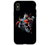 Custodia per iPhone X/XS Superman Up In The Sky