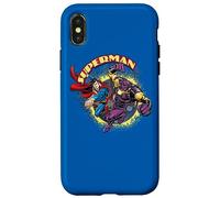 Custodia per iPhone X/XS Superman vs Mongol