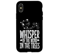 Custodia per iPhone X/XS Sussurro del vento tra gli alberi