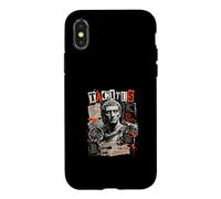 Custodia per iPhone X/XS Tacito Antica Roma Latina Verba Volant Scripta Manent