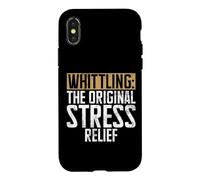 Custodia per iPhone X/XS Tagliare l'originale Stress Relief Carving