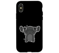 Custodia per iPhone X/XS Talpa per sollevamento pesi