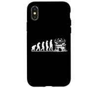 Custodia per iPhone X/XS Tamburelli regalo Evolution Drummer del batterista