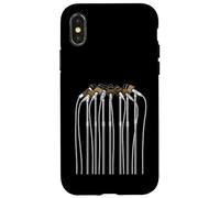 Custodia per iPhone X/XS Tan Color You Know I Speak Up Tan Graphic