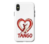 Custodia per iPhone X/XS Tango Danza Coppia Cuore Argentino Tango