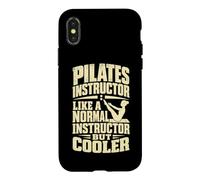 Custodia per iPhone X/XS Tappetino fitness per istruttore di pilates