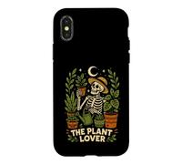 Custodia per iPhone X/XS Tarocchi lunari gotici per amanti delle piante, per Halloween, giardiniere