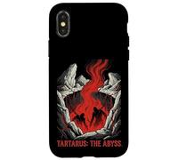 Custodia per iPhone X/XS Tartaro L'Abisso Mitologia Greca Estetica Oscura