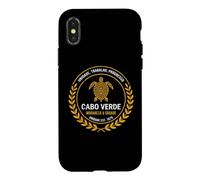 Custodia per iPhone X/XS Tartaruga Marina di Capo Verde Morabeza Sodade 1975