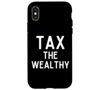 Custodia per iPhone X/XS Tax The Wealthy Rich People Philanthropist Billionaire Taxes