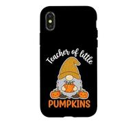 Custodia per iPhone X/XS Teacher of Little Pumpkins Fall Gnome