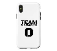 Custodia per iPhone X/XS Team Manager Attrezzature sportive Coach Giocatore