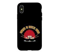 Custodia per iPhone X/XS temaki salsa di soia sashimi sushibar cena orientale sushiman
